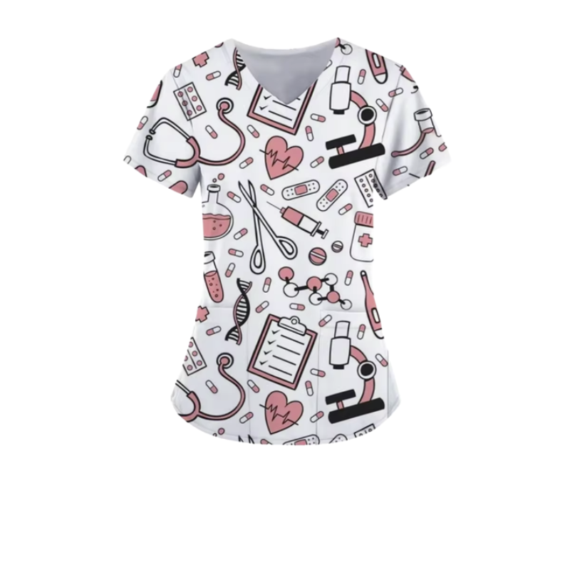 3 Scrub Tops - Medical (3 Pack)