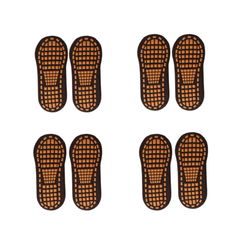 Namaste Noir Anti-Slip Socks (4 Pack)