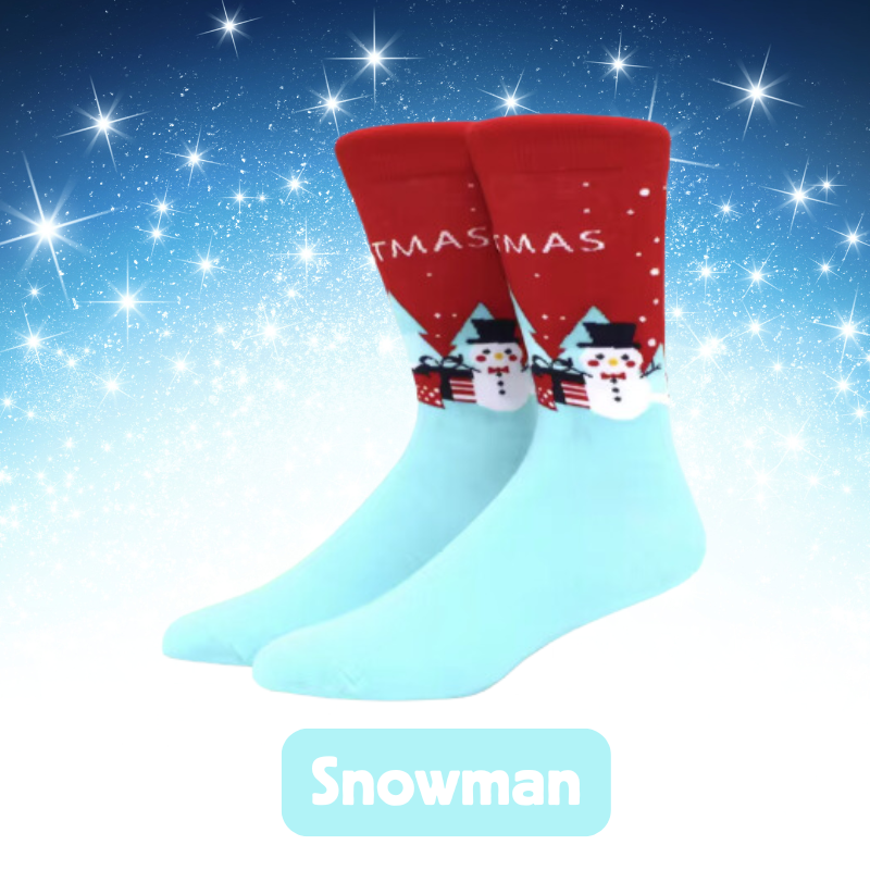 Christmas Crew Socks – 6 Pack