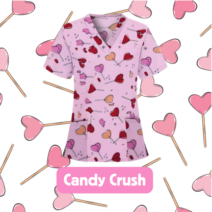 Scrub Top – Candy Crush