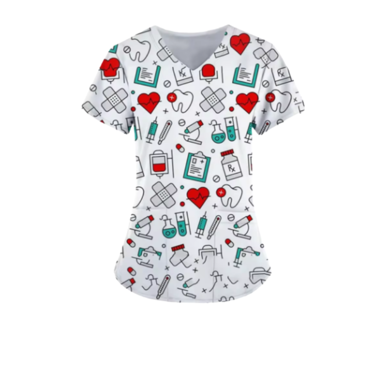 3 Scrub Tops - Medical (3 Pack)