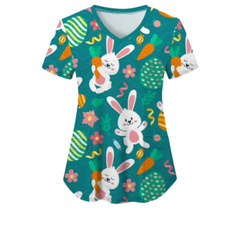 3 Scrub Tops – Carrot-tastic (3 Pack)