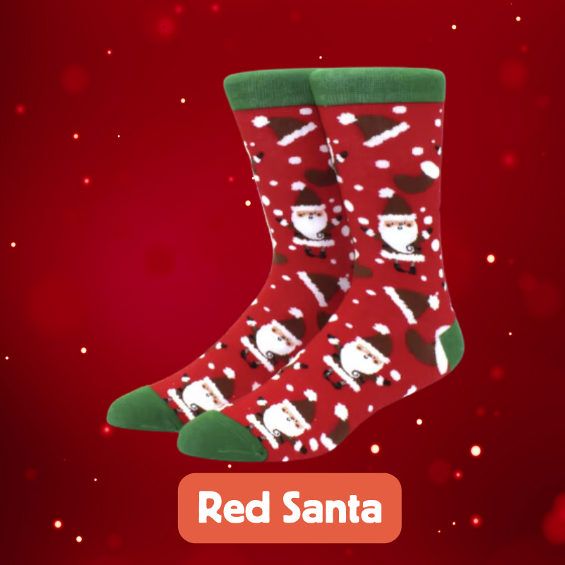 Christmas Crew Socks – 6 Pack