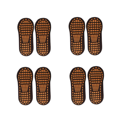 Namaste Noir Anti-Slip Socks (4 Pack)