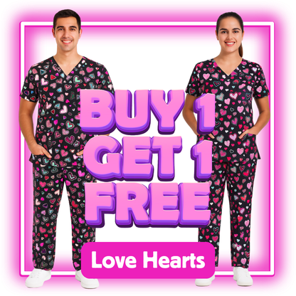 Buy 1 Get 1 Free – Love Hearts (Clearance)