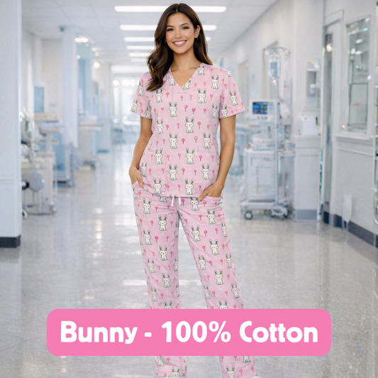Cotton Scrub Set – Bunny
