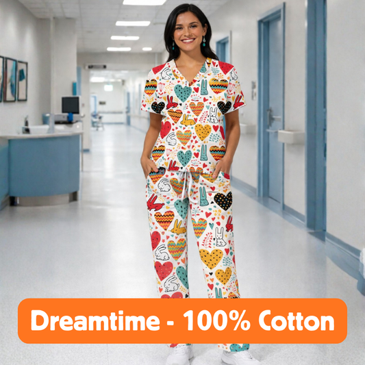 Cotton Scrub Set – Dreamtime