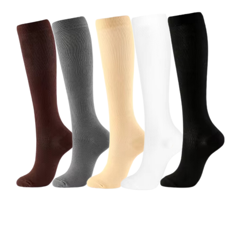 Long Compression Socks – Everyday Essentials (5 Pack)