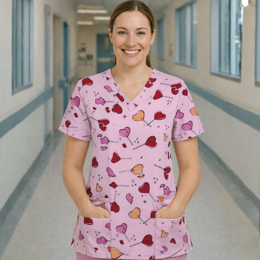 Scrub Top – Candy Crush