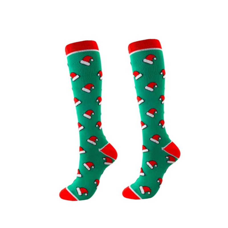 Christmas Long Compression Socks (5 Pack)
