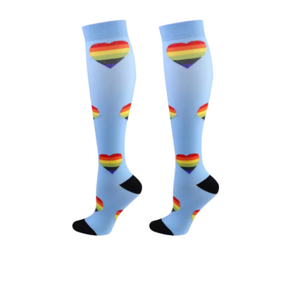 Pride Long Compression Socks (3 Pack)