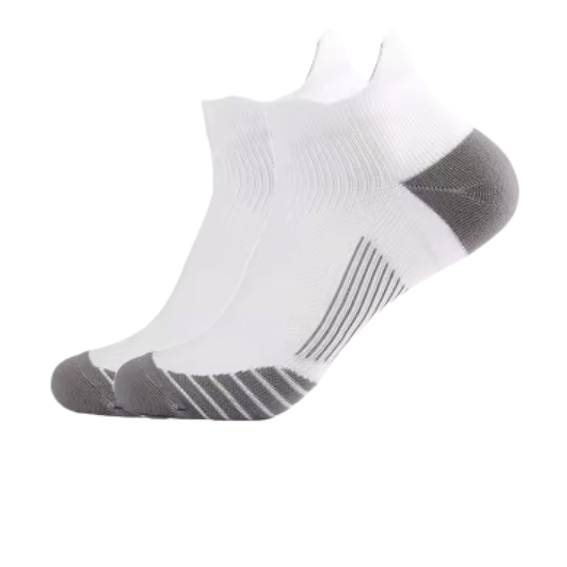Ankle Compression Socks – White (3 Pack)