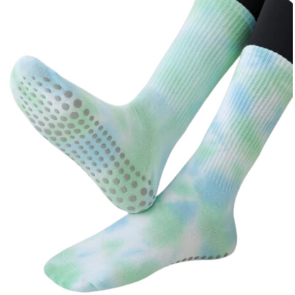 Tie-Dye Anti-Slip Socks (3 Pack)