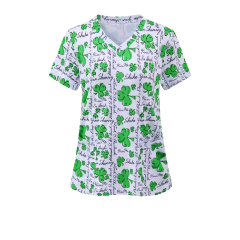 3 Scrub Tops – St Patrick's Day (3 Pack)