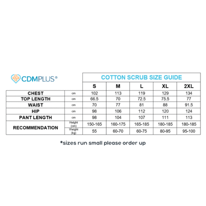 Cotton Scrub Set – Tooth Fairy