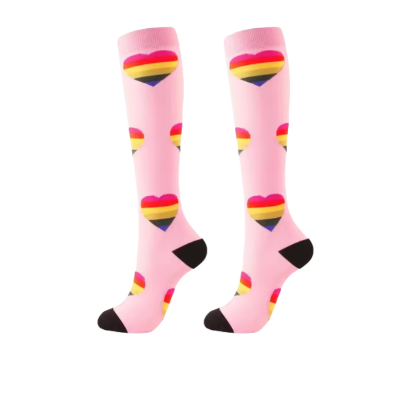 Pride Long Compression Socks (3 Pack)