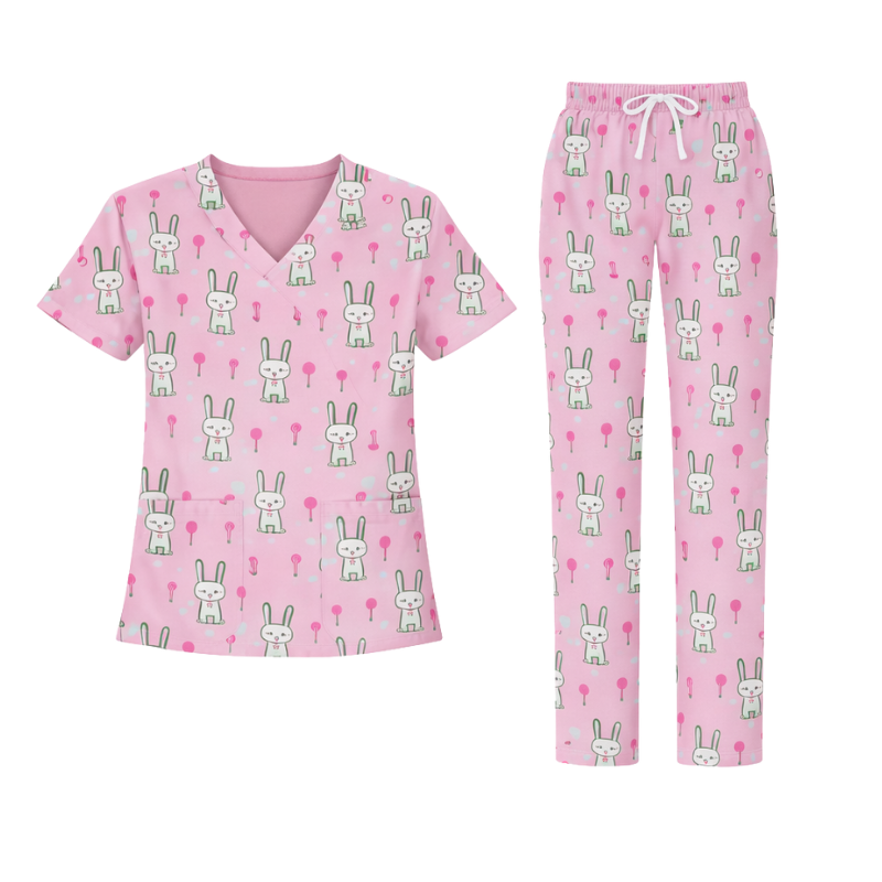 Cotton Scrub Set – Bunny