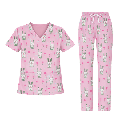 Cotton Scrub Set – Bunny