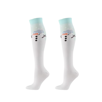 Christmas Long Compression Socks (5 Pack)