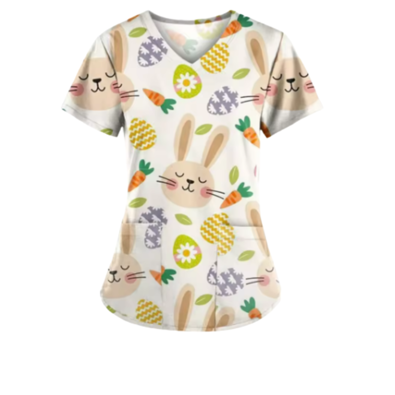Scrub Top – Dream Bunny