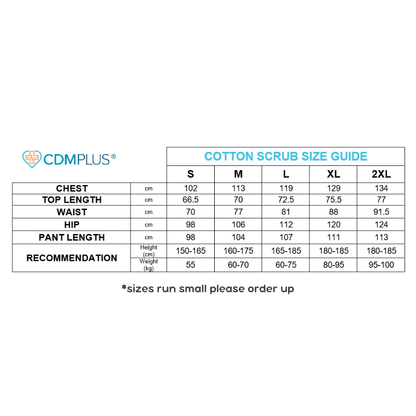 Cotton Scrub Set – Christmas