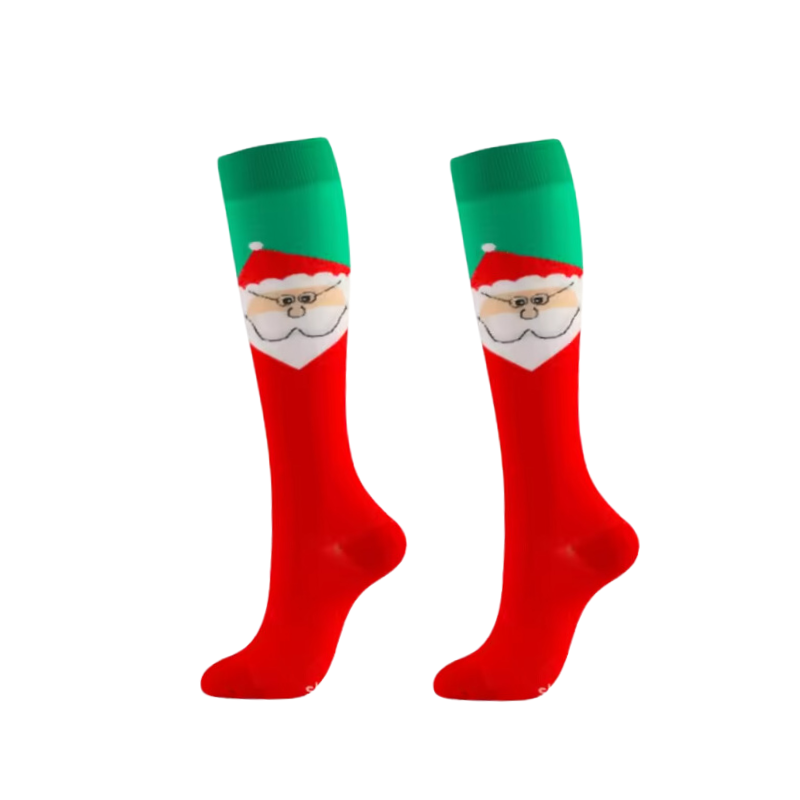 Christmas Long Compression Socks (5 Pack)