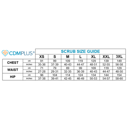 Christmas Scrub Top – Pink Santa