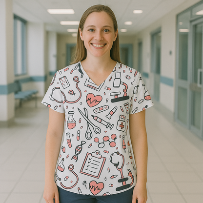 Scrub Top – I need a Nurse