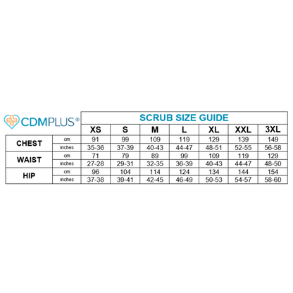 Scrub Top – Breast Cancer (Pink)
