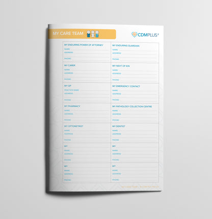 My Care Plan – Complex Care